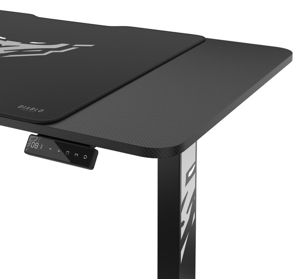 Výškově nastavitelný stůl Diablo X-Tensio 1100 černý