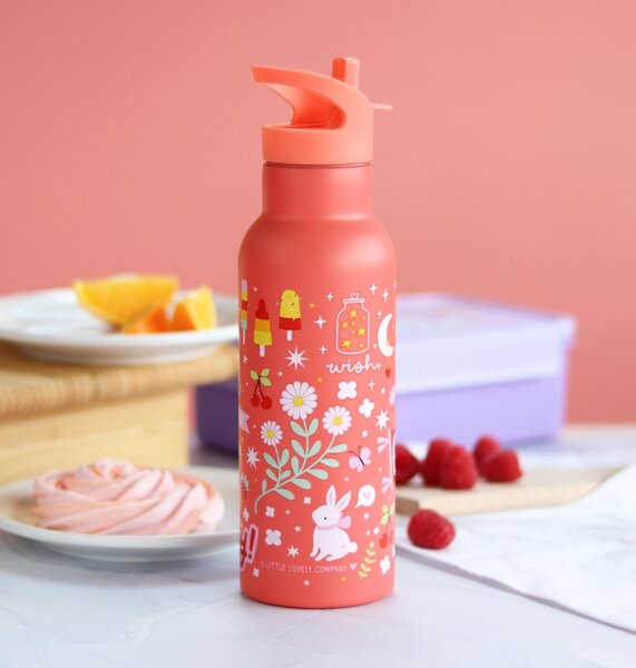 A Little Lovely Company - nerezová lahev na pití, 500 ml - zábava