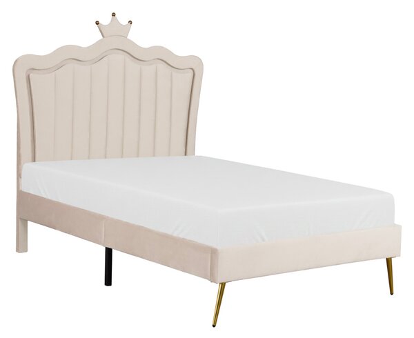 Jednolůžková postel 90 cm Reinsercion 1 (béžová) (s roštem)