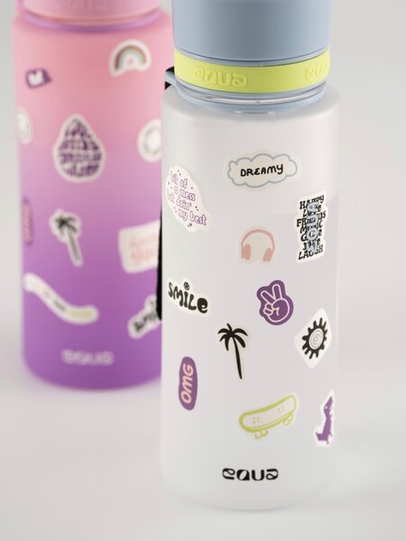 Plastová BPA free lahev z tritanu EQUA Sk8ter Kid 600 ml
