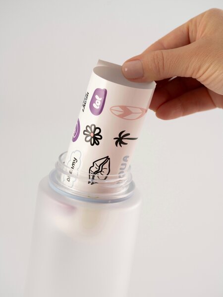 Plastová BPA free lahev z tritanu EQUA Sk8ter Kid 600 ml