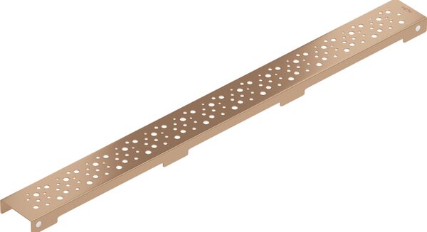 Mexen Flat, lineární podlahový žlab 70 cm, měděná matná, 1C21070