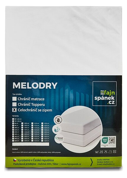 BEDTON Celochránič matrace MELODRY TENCEL® JERSEY 90x200