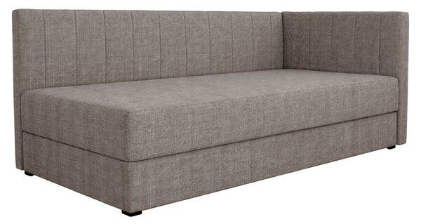 Jednolůžková postel (válenda) 90 cm Lavarse 1 (hnědá) (s matrací) (s úl. prostorem)