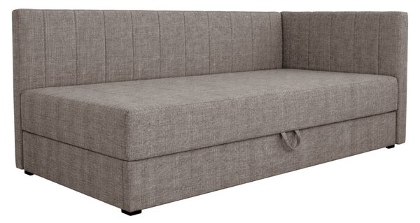 Jednolůžková postel (válenda) 90 cm Lavarse 1 (hnědá) (s matrací) (s úl. prostorem)