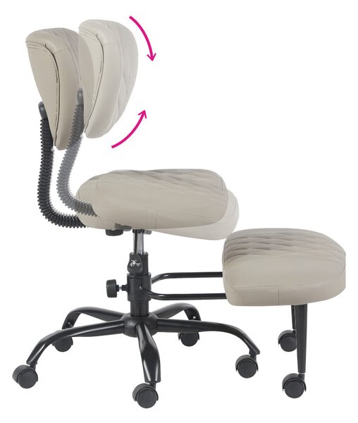 Ergonomická klekačka Seriamente 1 (šedohnědá)
