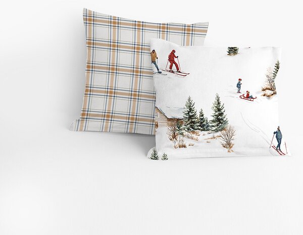 Povlak Lyžaři Bavlna deluxe digitál 40/40