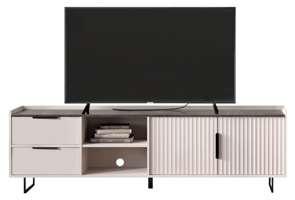 TV skříňka Fabricacion 1 (kašmír + norkový kaštan arvadonna)