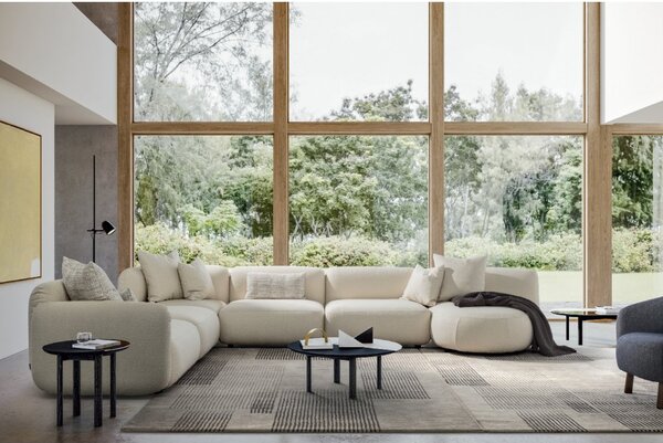 Calligaris Japonský koberec Zen, béžovošedý Rozměr: 200x300 cm