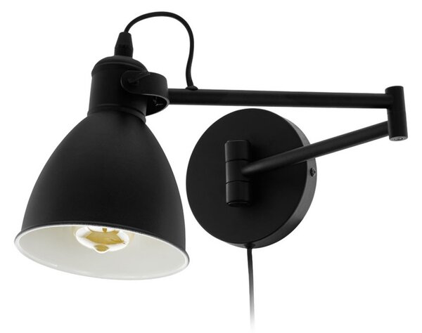 Nástěnná lampička SAN PERI (černá) EG 97886