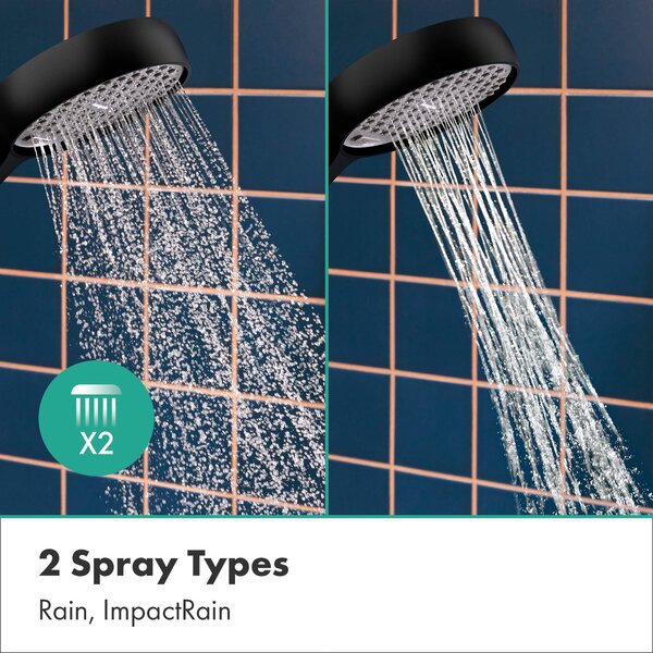 Hansgrohe Activera Select S sprchová hlavice černá 28034670