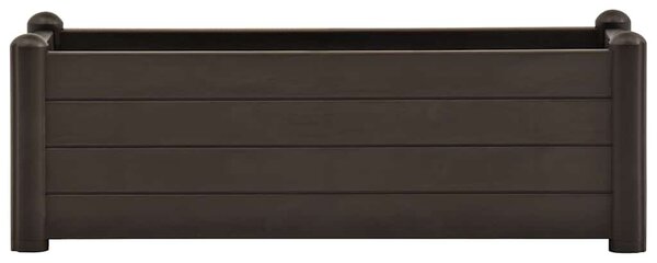 Vyvýšený záhon PP moka 100 x 43 x 35 cm 313976