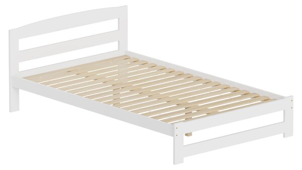 Jednolůžková postel 120 cm Aimar 1 (bílá) (s roštem)