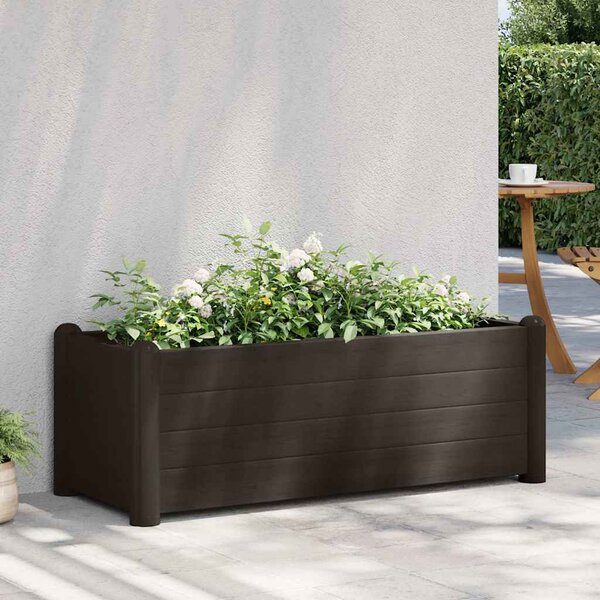 Vyvýšený záhon PP moka 100 x 43 x 35 cm 313976