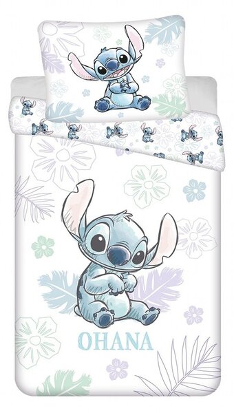 Povlečení Lilo a Stitch Ohana White 140x200, 70x90 cm