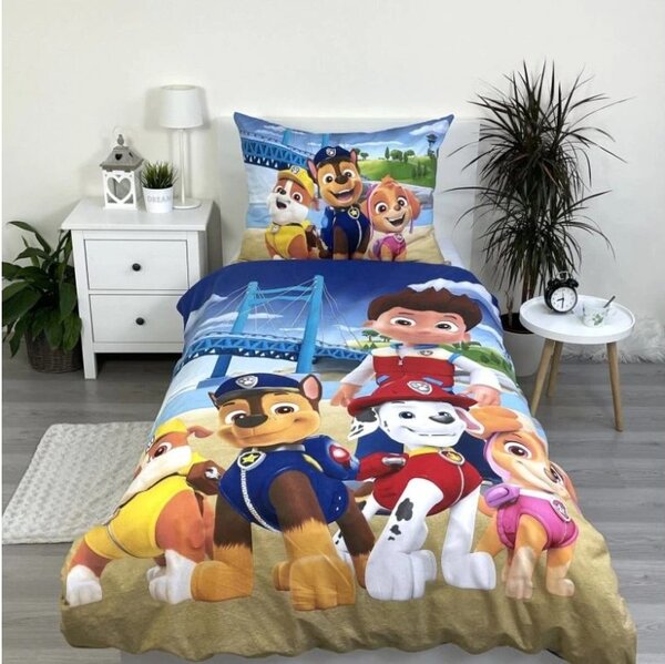 Povlečení Paw Patrol PP 457 Bridge 140x200, 70x90 cm