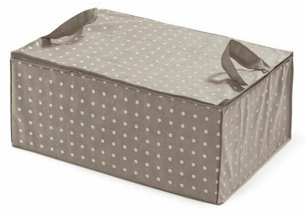 Úložný box na peřinu 70 x 50 x 30 cm, hnědá