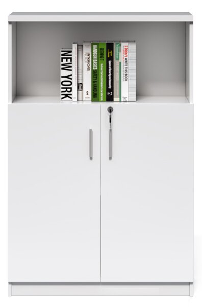 Kancelářská skříňka Houseland Prime Air 01 80 cm bílá