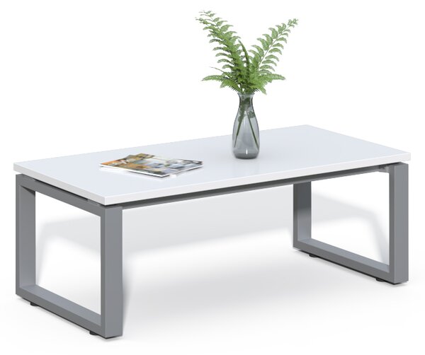 Kancelářský konferenční stolek Houseland Prime Home 01 120 cm bílý
