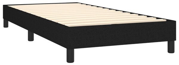 Box spring postel s matrací černá 80 x 200 cm textil 3139851
