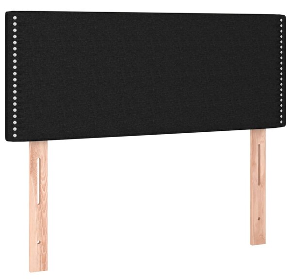 Box spring postel s matrací černá 120x190 cm textil 3269718