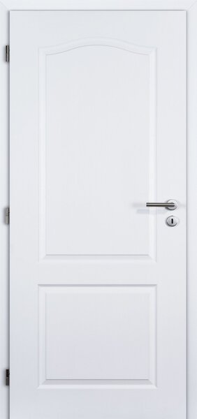 Interiérové dveře Doornite Claudius - struktura bílá, levé "90", zámek pro BB, voština