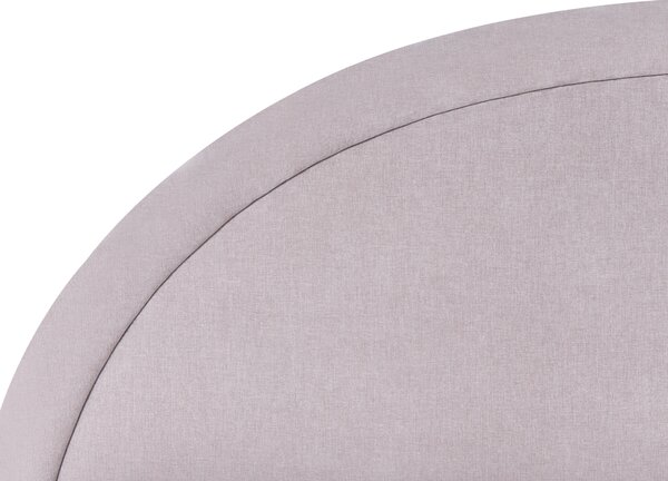 Postel s úložným prostorem Žinylka MOUZON 180 x 200 cm Taupe