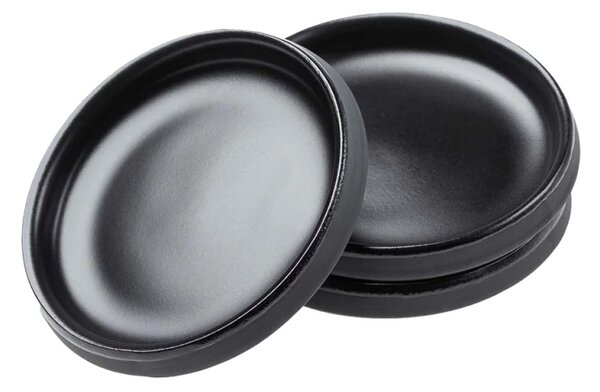 Vaidava Set talířků Eclipse 11,5cm, 3ks, černý