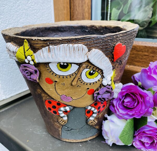 Keramika Javorník Květináč - beruška