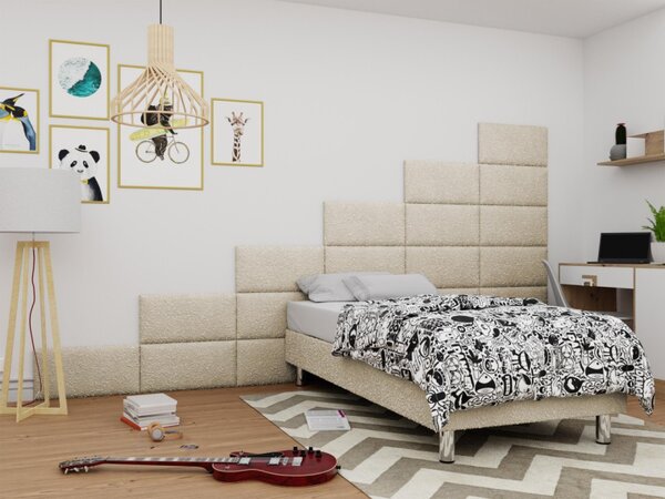 Čalouněný nástěnný panel Pag 60x30, Barva látek:: Abriamo 03 5903211433696