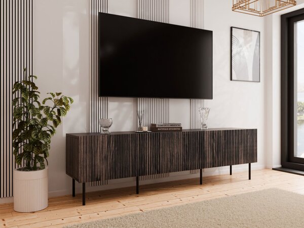 TV Stolek/skříňka Ostani 200 4D, Barva: Ořech warmia 5903211348105