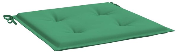 Podušky na zahradní židli 6 ks zelené 50x50x3 cm látka oxford 314049
