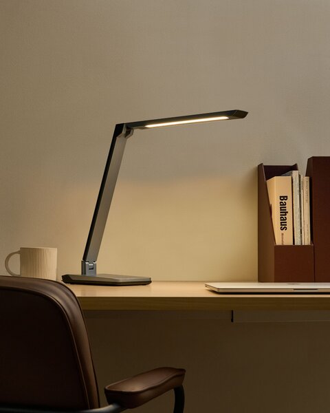 LED stolní lampa PICTOR se stmívačem Tmavě šedá
