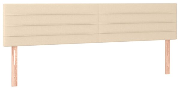 Box spring postel s matrací krémová 120x190 cm textil 3270367