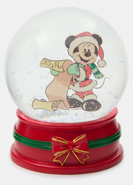 Sinsay - Vánoční sněhová koule Mickey Mouse - červená