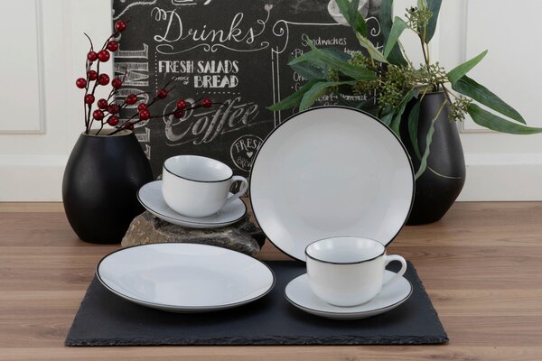 KÁVOVÁ SOUPRAVA, porcelán Creatable - Online Only nádobí, Online Only