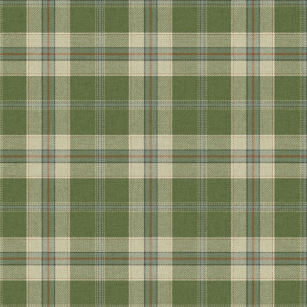 Tapeta Inveraray, zelená, béžová, CA10904, Carl Robinson Edition 24 The Highlands