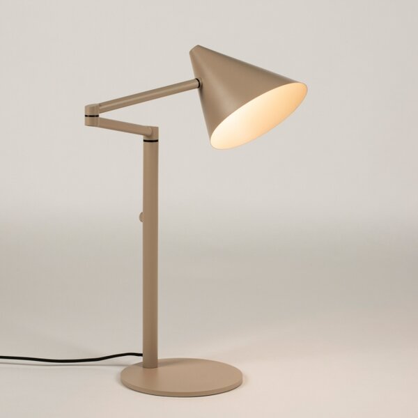 Stolní designová lampa Florentia Taupe (LMD)