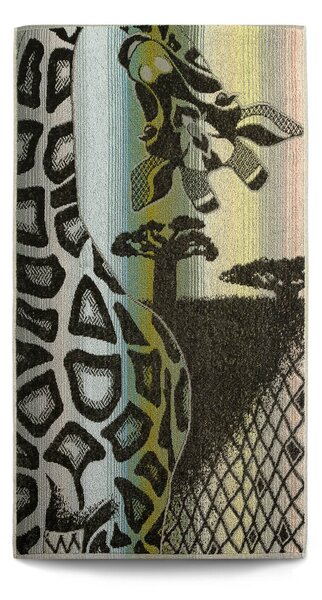 Ručník Veba ZARA Africké léto žirafa III. Velikost: 55x100 cm