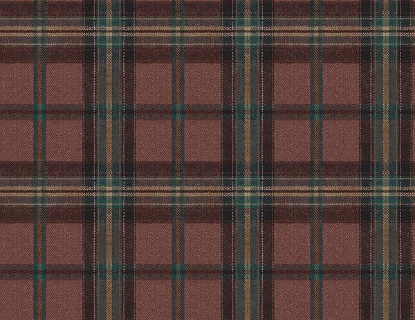 Tapeta Berwick, červená, CA10711, Carl Robinson Edition 24 The Highlands