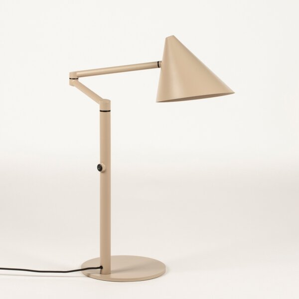 Stolní designová lampa Florentia Taupe (LMD)