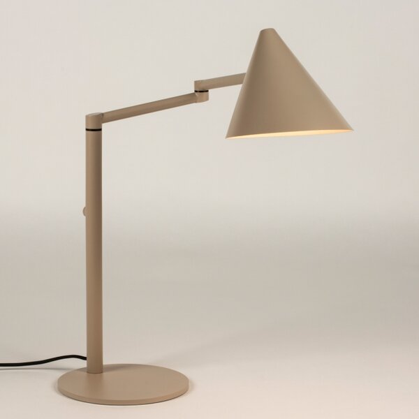 Stolní designová lampa Florentia Taupe (LMD)