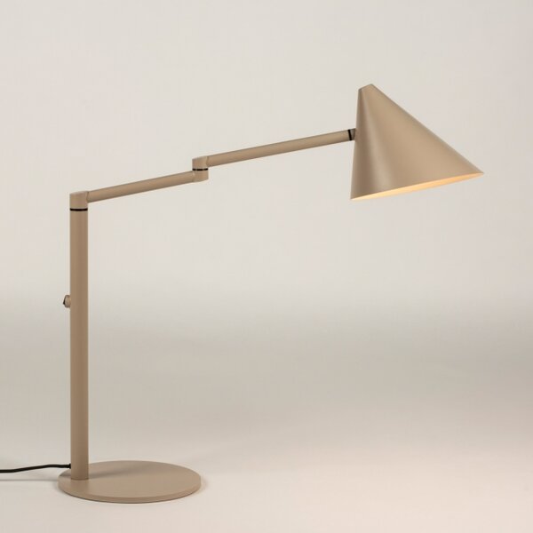 Stolní designová lampa Florentia Taupe (LMD)