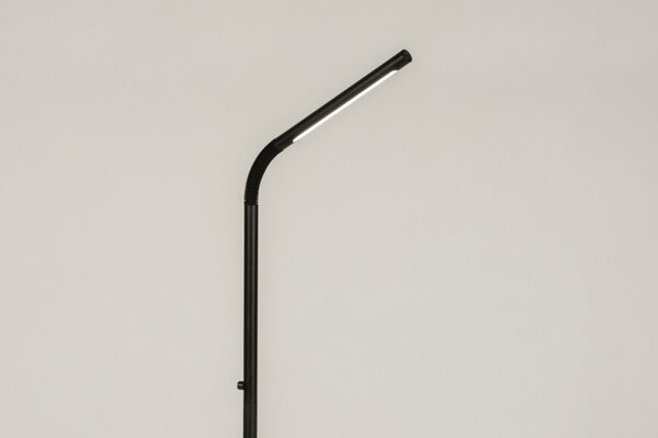 Stojací LED lampa se stmívačem Lite Flexi Black (LMD)