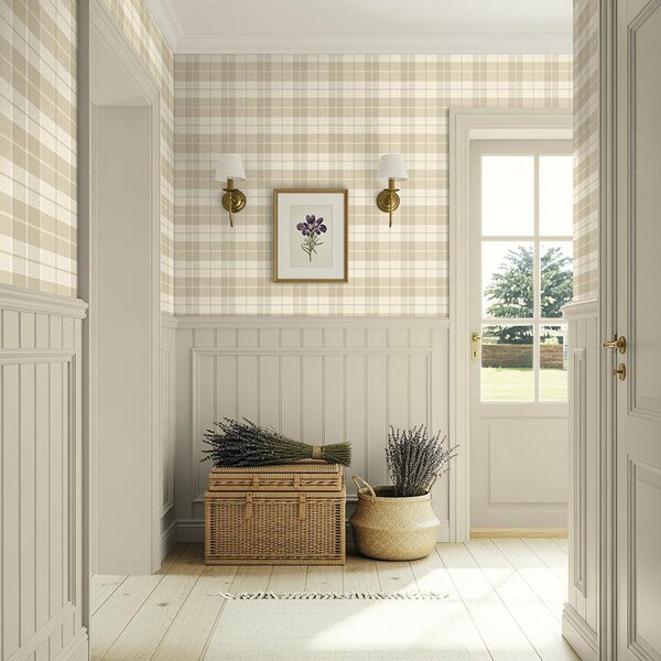 Tapeta Melrose, krémovo-béžová, CA10507, Carl Robinson Edition 24 The Highlands