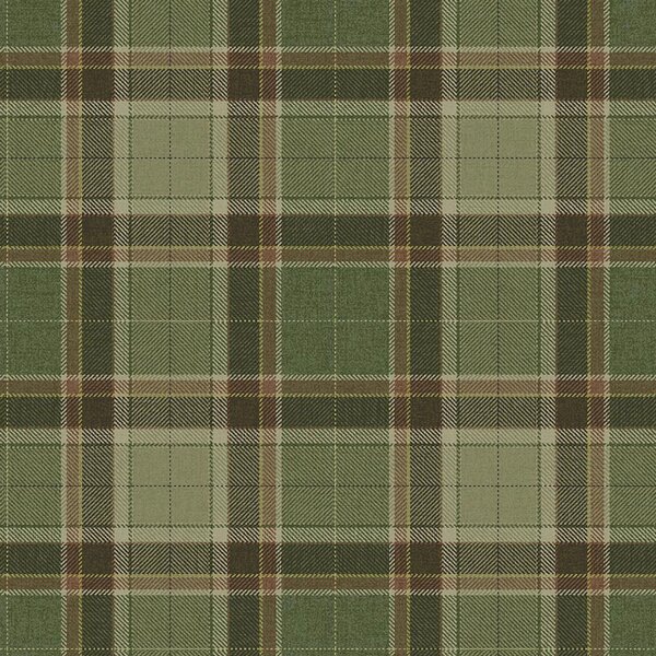 Tapeta Stirling, zelená, hnědá, CA10404, Carl Robinson Edition 24 The Highlands