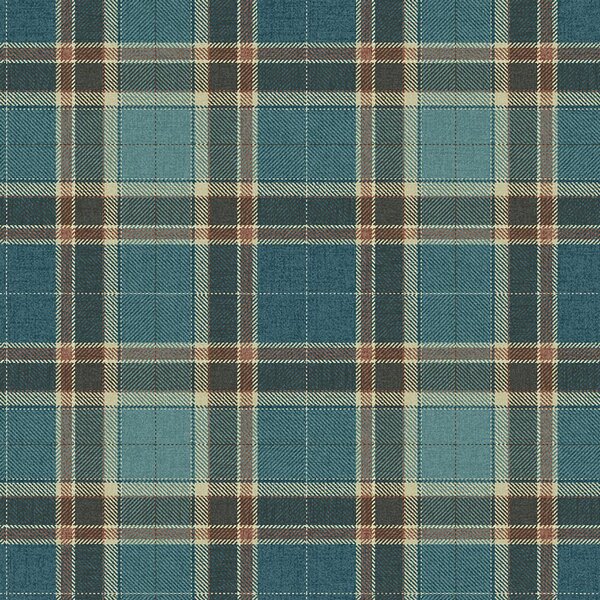 Tapeta Stirling, modrá, červená, CA10412, Carl Robinson Edition 24 The Highlands