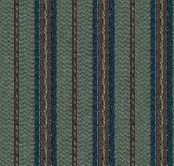 Tapeta Pitlochry, šedo-zelená, černá, CA10301, Carl Robinson Edition 24 The Highlands