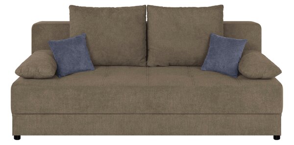 ROZKLÁDACÍ POHOVKA, textil, kompozitní dřevo, hnědá P & B - Rozkládací pohovky, Online Only