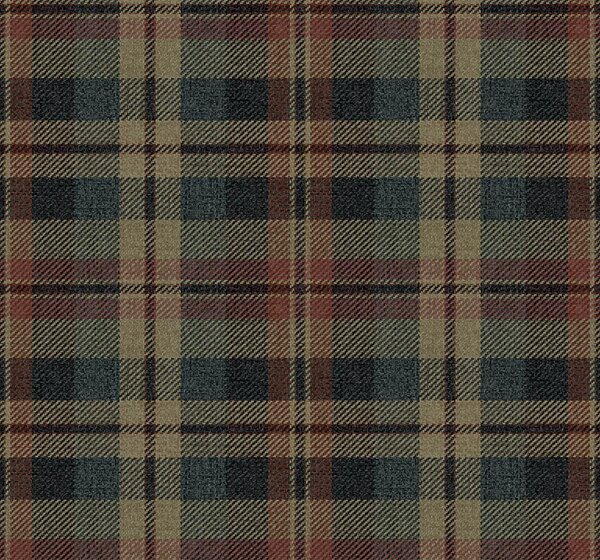Tapeta Dundee, modrá, béžová, CA10111, Carl Robinson Edition 24 The Highlands